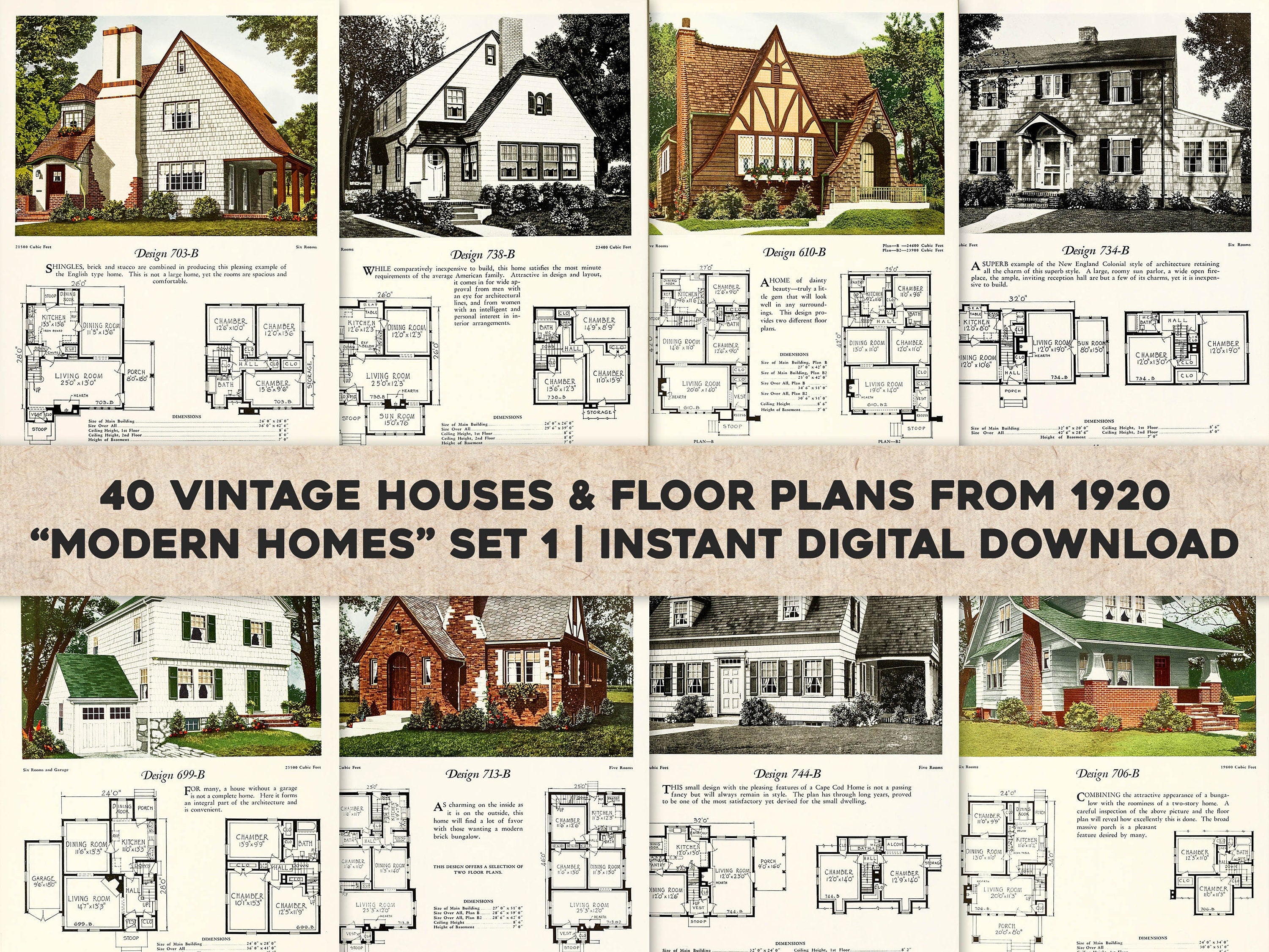 Modern American House Designs Set 1 | Architecture Images - CleanArchives