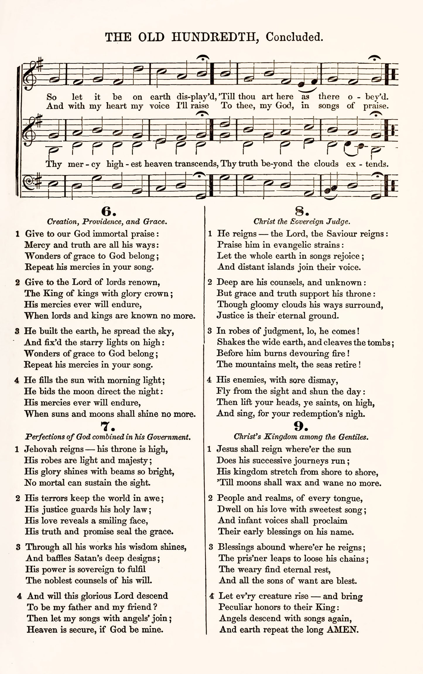 The Puritan Hymn and Tune Book Set 1 [48 Images]