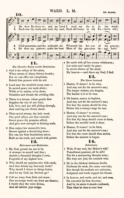 The Puritan Hymn and Tune Book Set 1 [48 Images]