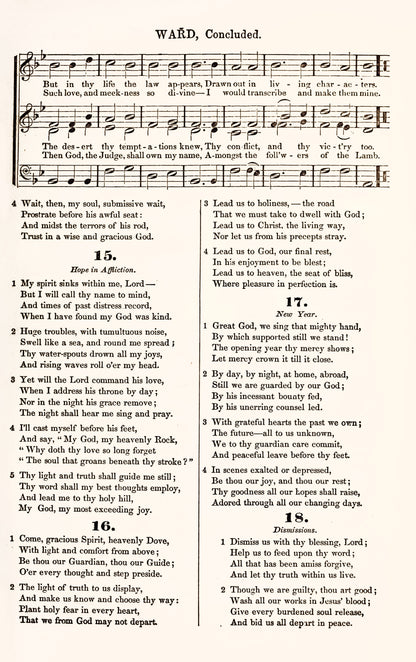 The Puritan Hymn and Tune Book Set 1 [48 Images]