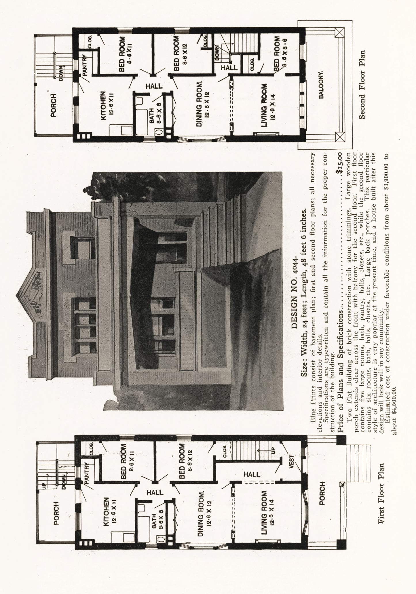 Flat Building Plans [26 Images]