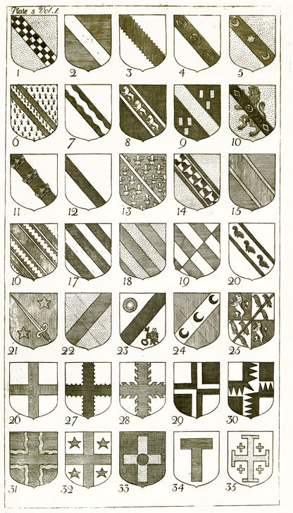 A System of Heraldry [30 Images]
