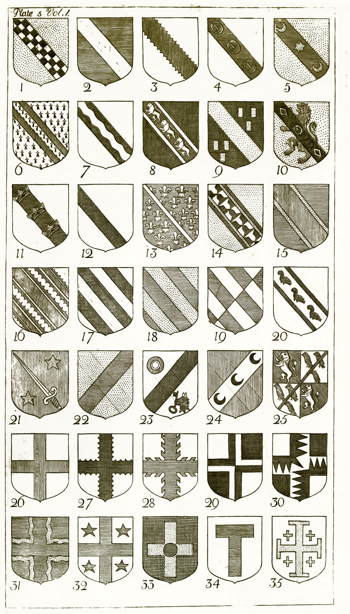 A System of Heraldry | Ornamental & Design Images - CleanArchives