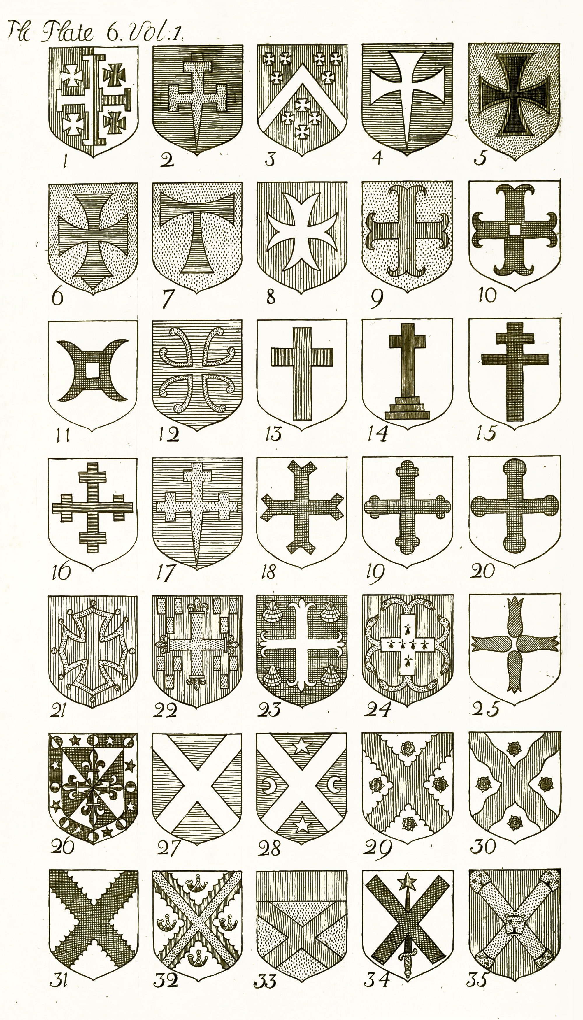 A System of Heraldry | Ornamental & Design Images - CleanArchives