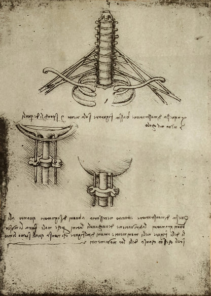 Leonardo Da Vinci Manuscript Pages Set 1 [93 Images]