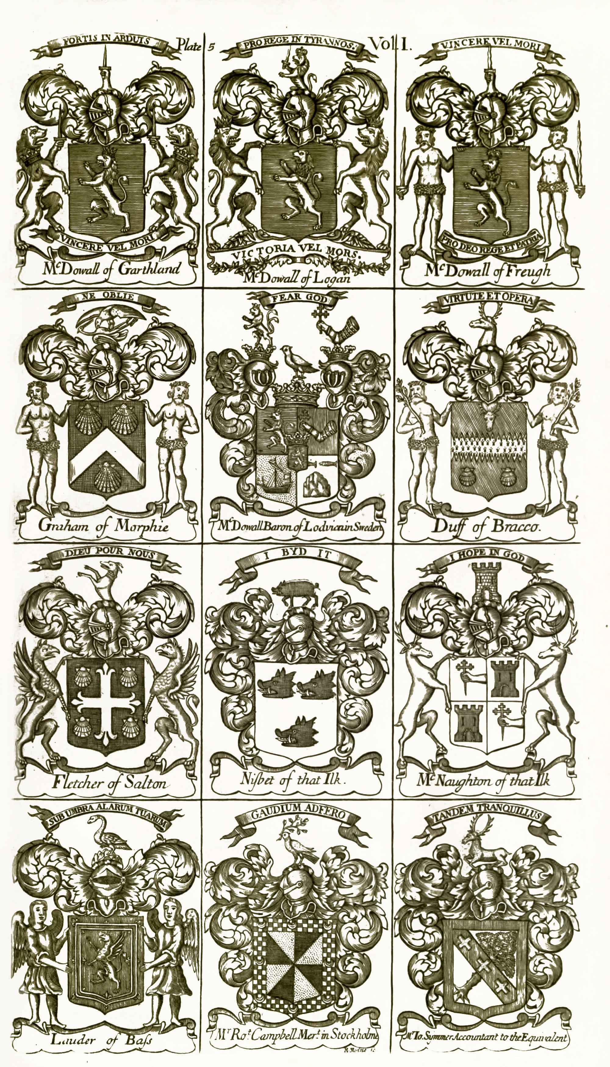File Label Heraldry A System of Heraldry | Ornamental & Design Images - CleanArchives