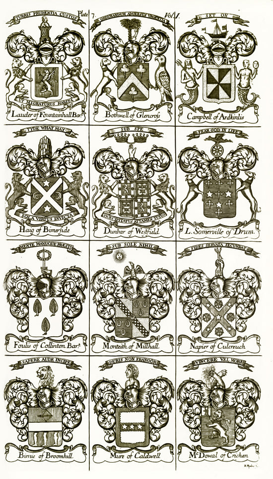 Patterned Heraldry A System of Heraldry | Ornamental & Design Images - CleanArchives