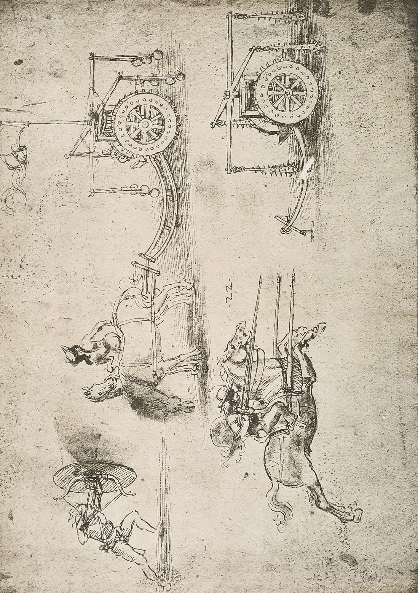 Leonardo Da Vinci Manuscript Pages Set 2 [114 Images]