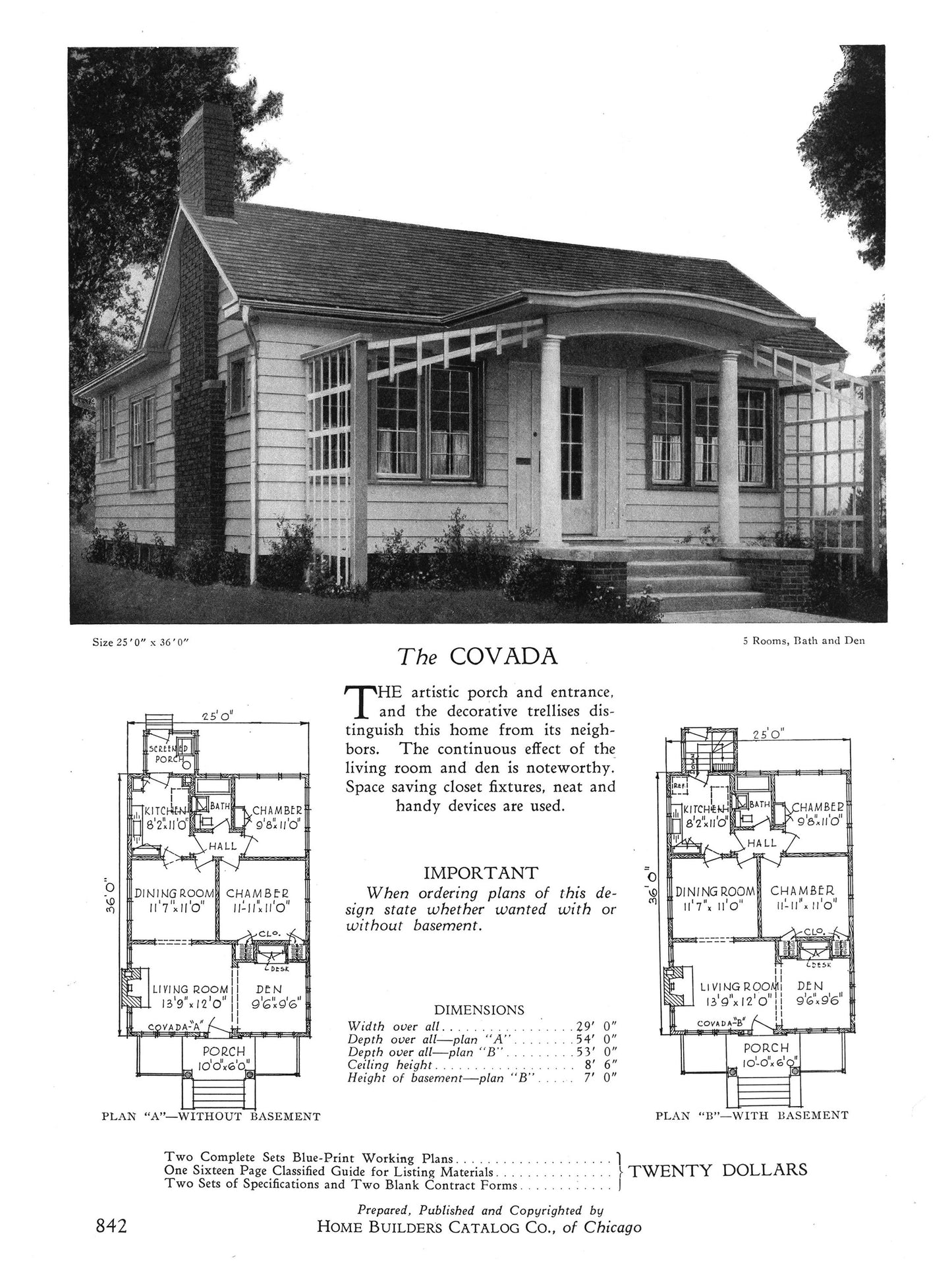 Home Builders Catalogue Black White Set 3 [68 Images]