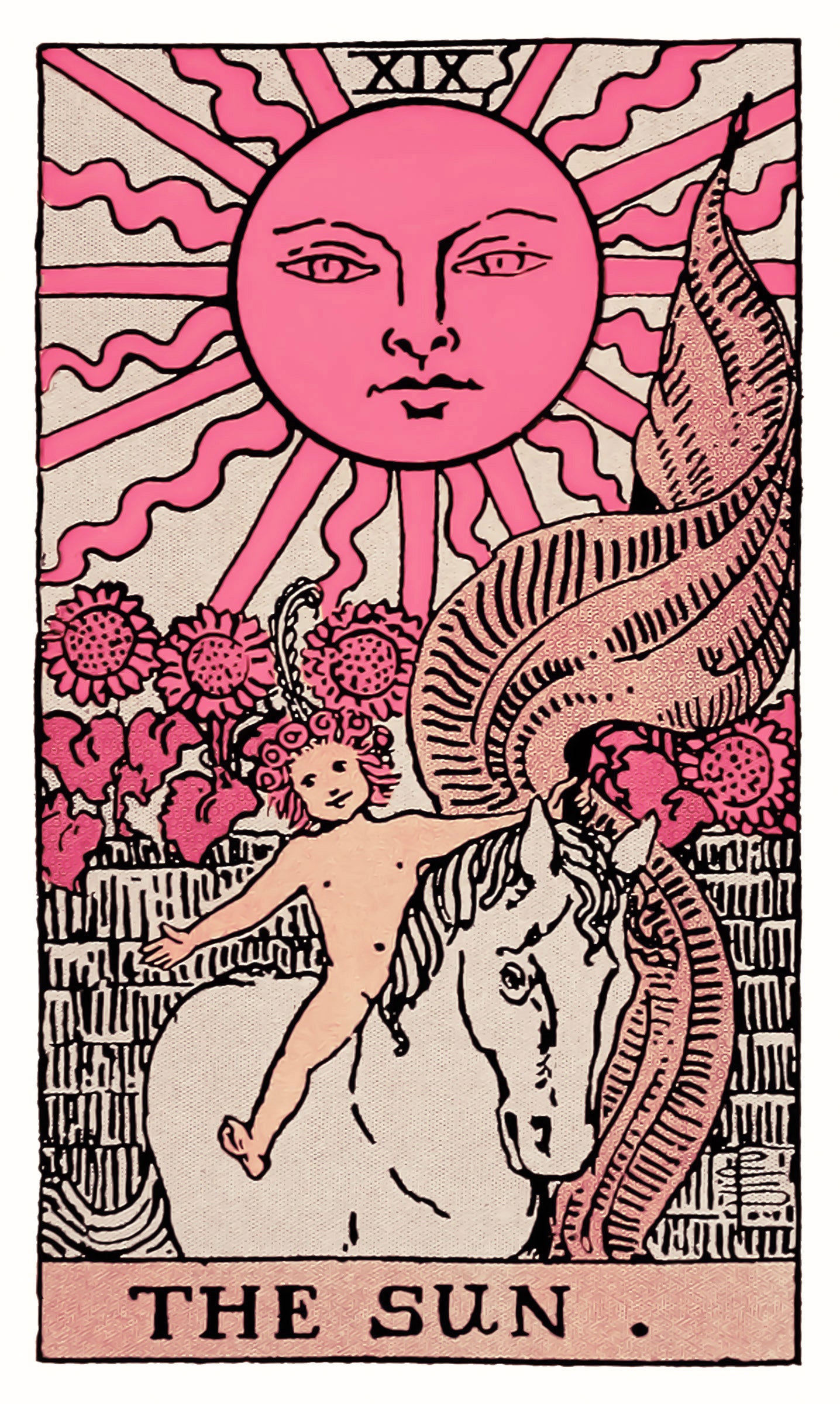 Rider Waite Smith Tarot Card Deck Vintage Pink [78 Images]