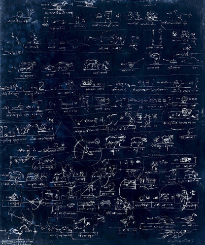 Leonardo Da Vinci Manuscript Pages Negatives Set 1 [93 Images]