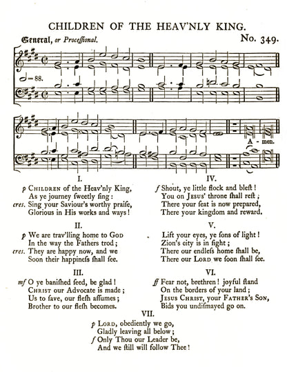 The Anglican Hymn Book Set 6 [70 Images]