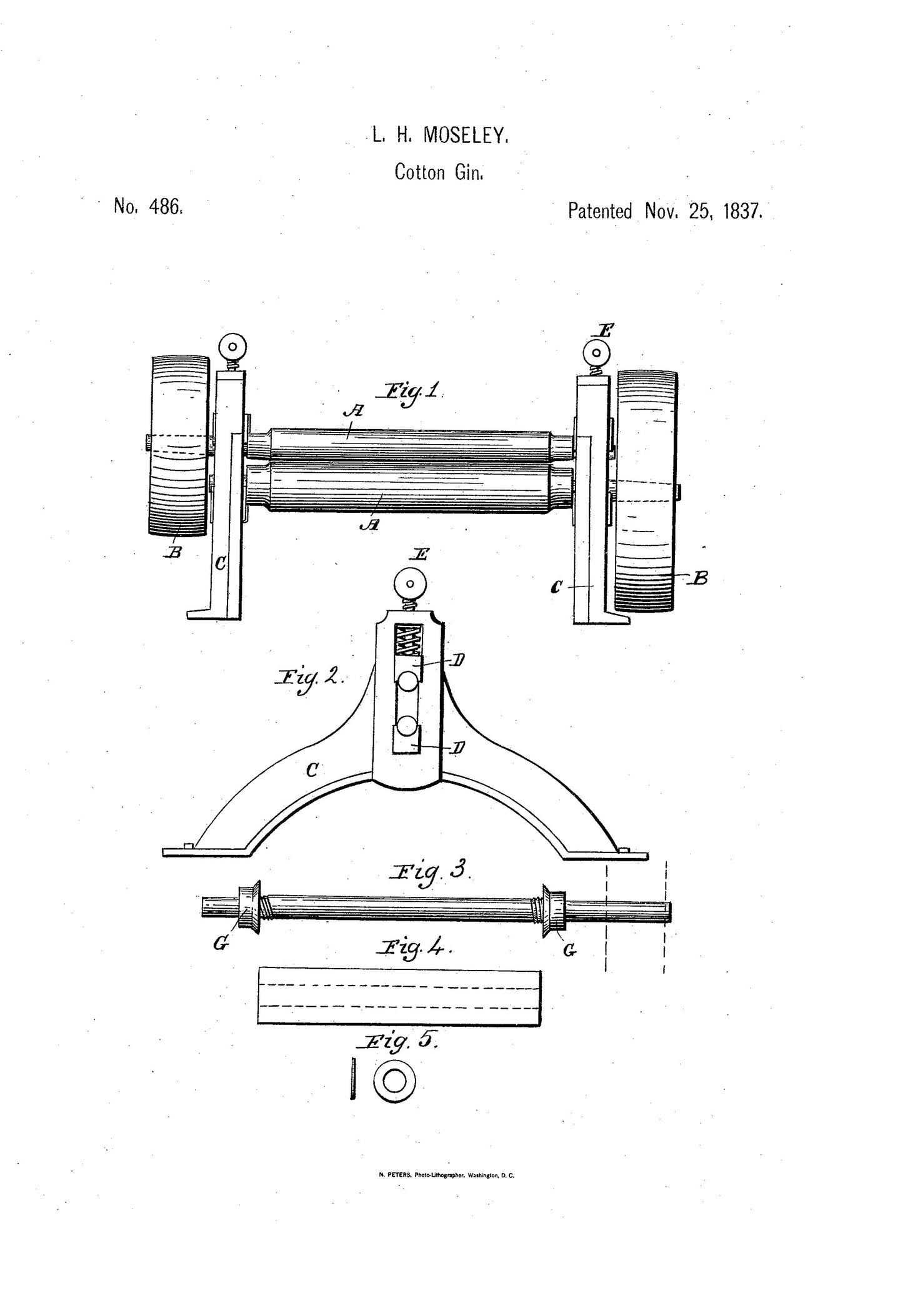 US General Single Patents Set 4 [144 Images]