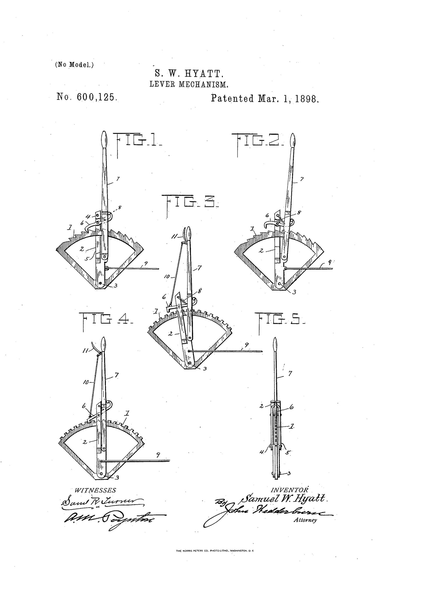 US General Single Patents Set 4 [144 Images]