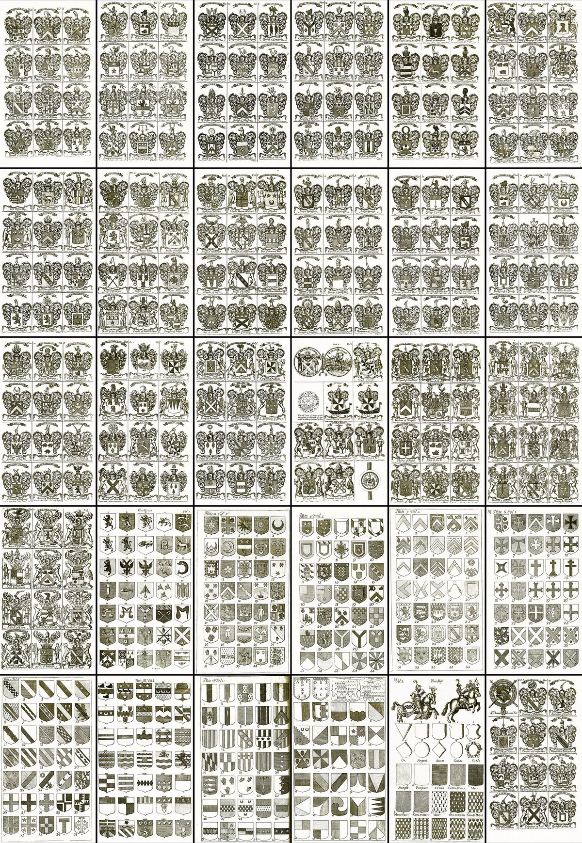 A System of Heraldry | Ornamental & Design Images - CleanArchives