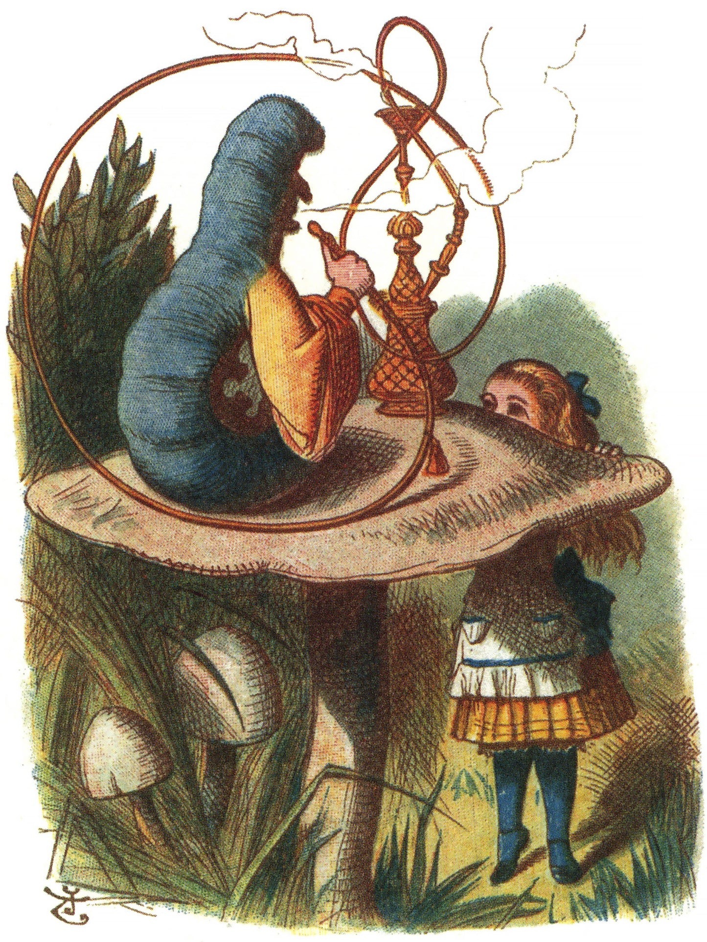 Alice in Wonderland Colored Illustrations [20 Images]