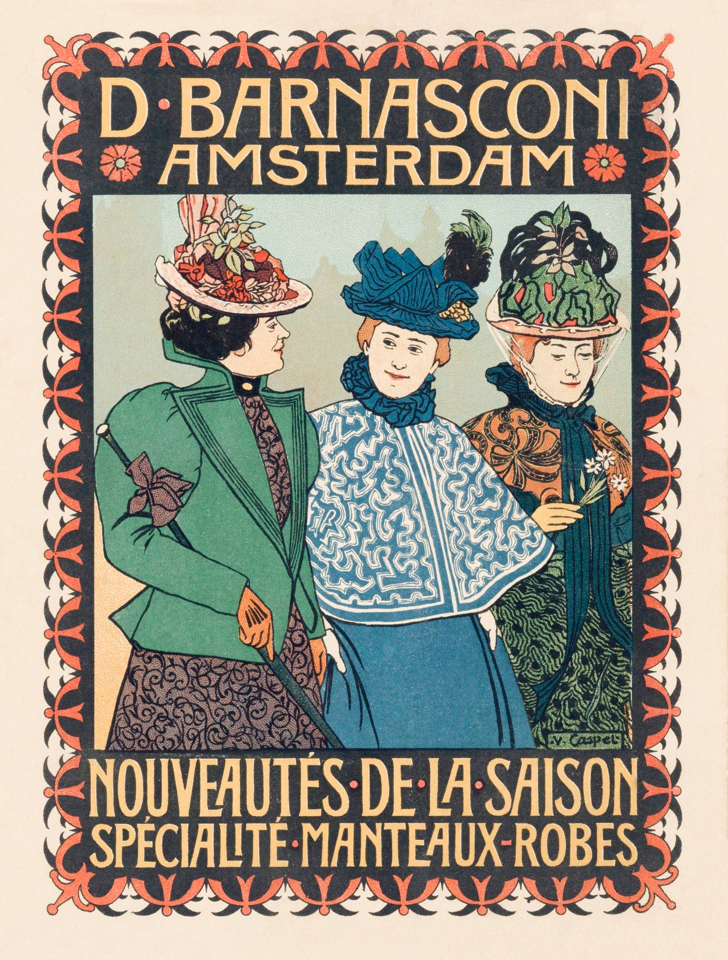 Johann George Van Caspel Poster Advertisements [11 Images]