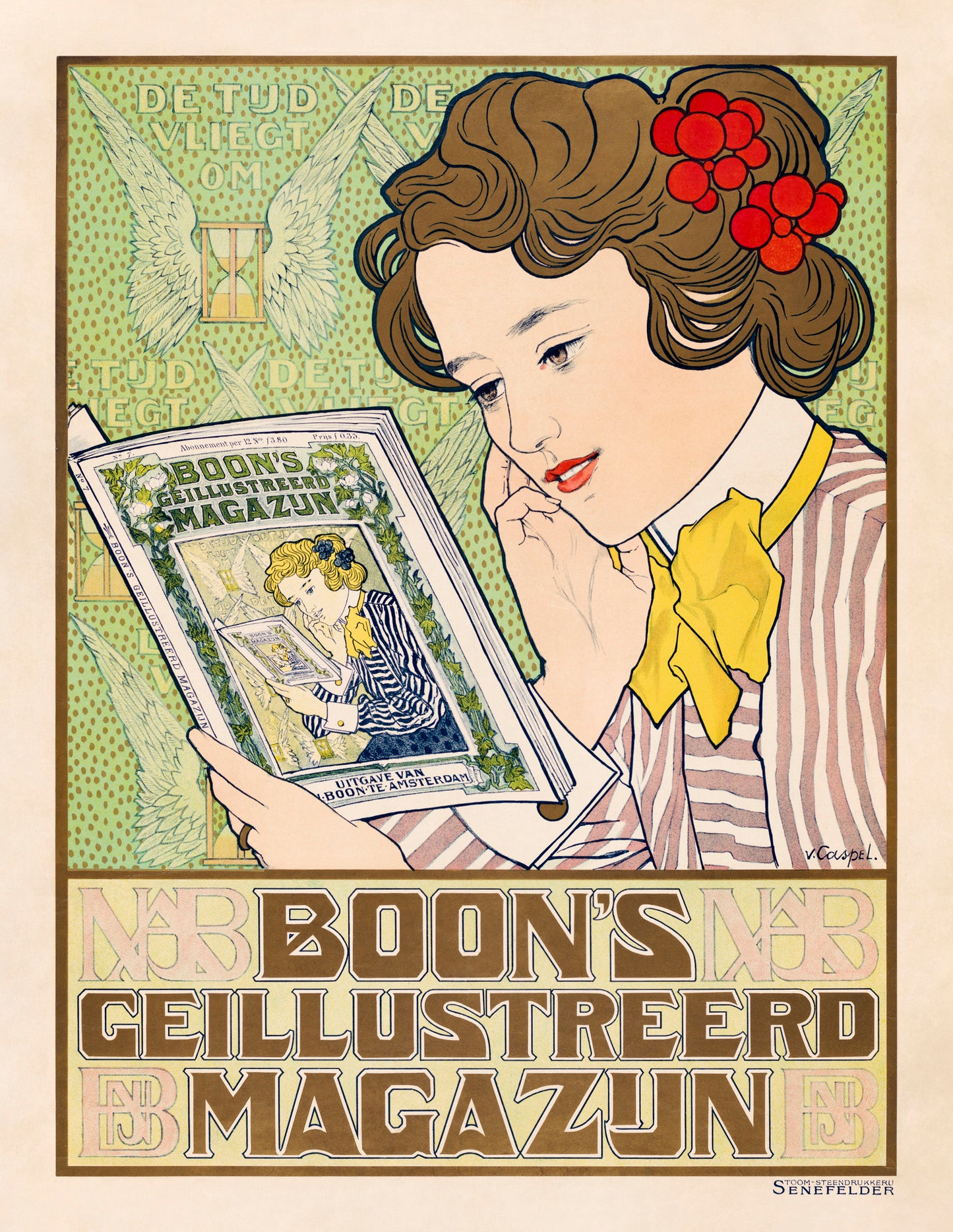 Johann George Van Caspel Poster Advertisements [11 Images]