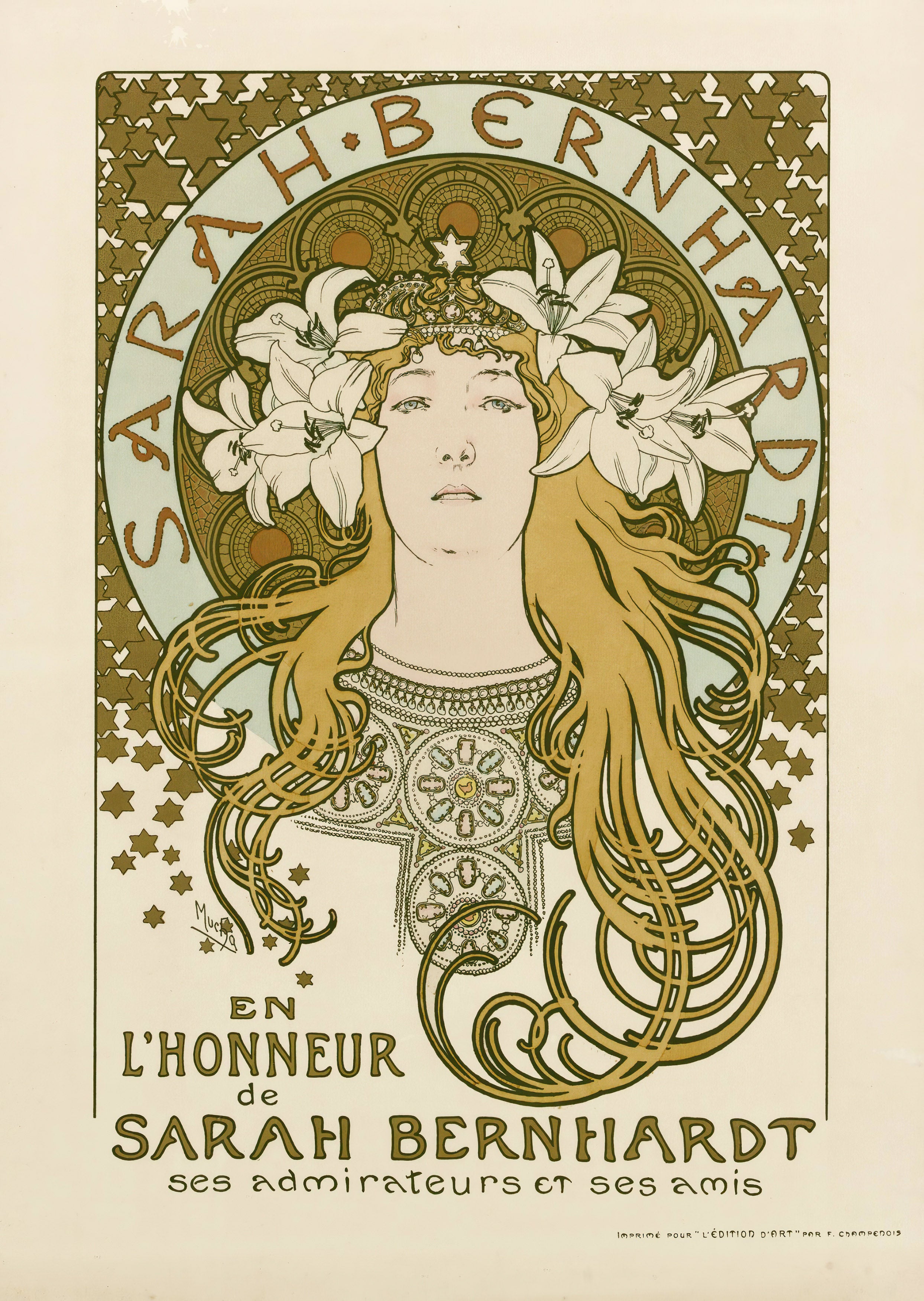 Alphonse Mucha Set 2 | Art Deco Art Nouveau Images