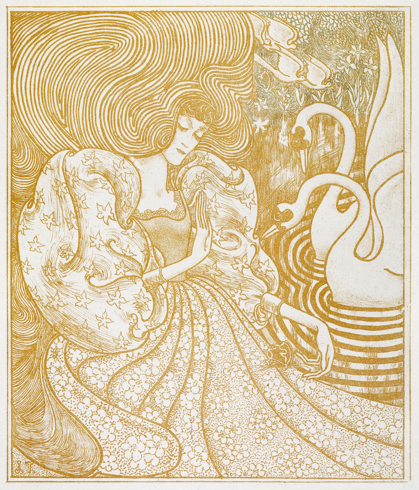 Jan Toorop Art Nouveau & Impressionist Artworks [45 Images]