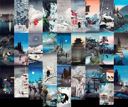 Hiroaki Takahashi Shin-Hanga Woodblock Prints [46 Images]
