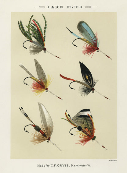 Mary Orvis Favorite Flies & Their Histories [32 Images]