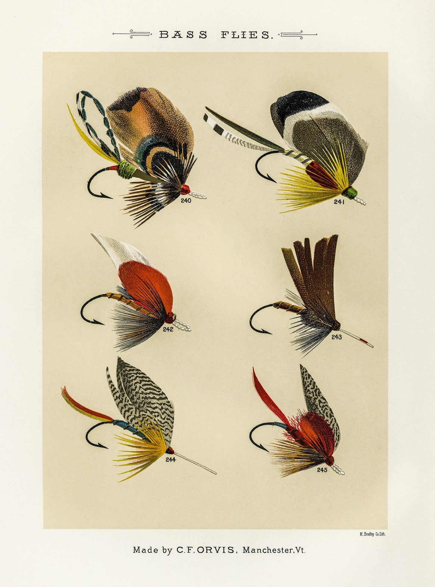 Mary Orvis Favorite Flies & Their Histories [32 Images]