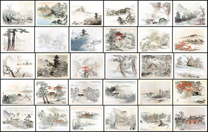 Yofu Gajo Meiji Era Artworks [30 Images]