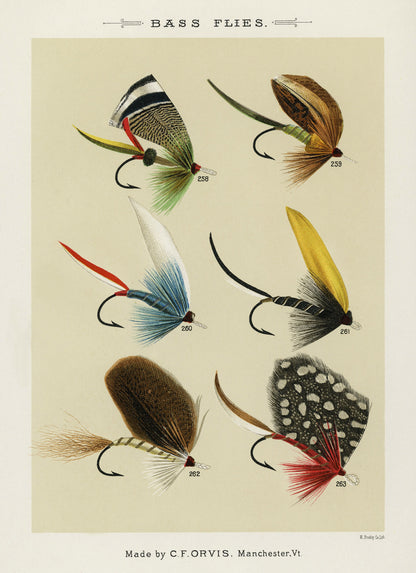 Mary Orvis Favorite Flies & Their Histories [32 Images]