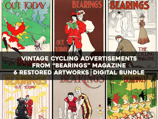 Bearings Magazine Vintage Cycling Advertisements [6 Images]