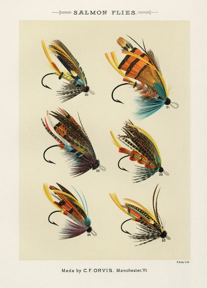 Mary Orvis Salmon Flies 3 [1 Image]