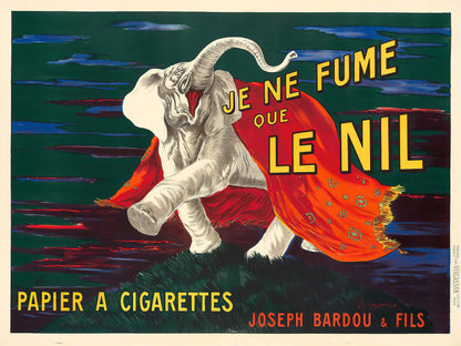 Leonetto Cappiello Je Ne Fume Que Le Nil [1 Image]
