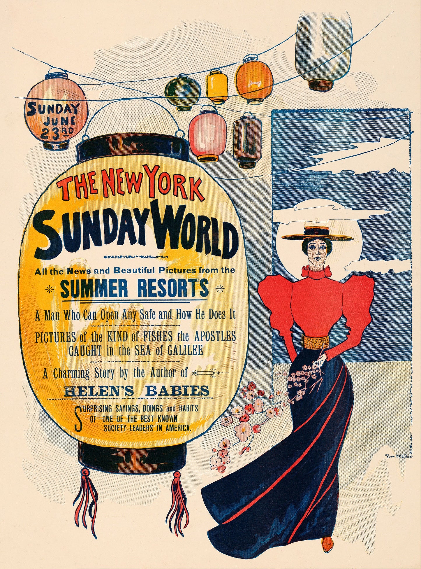 New York Sunday World Newspaper Covers [35 Images]