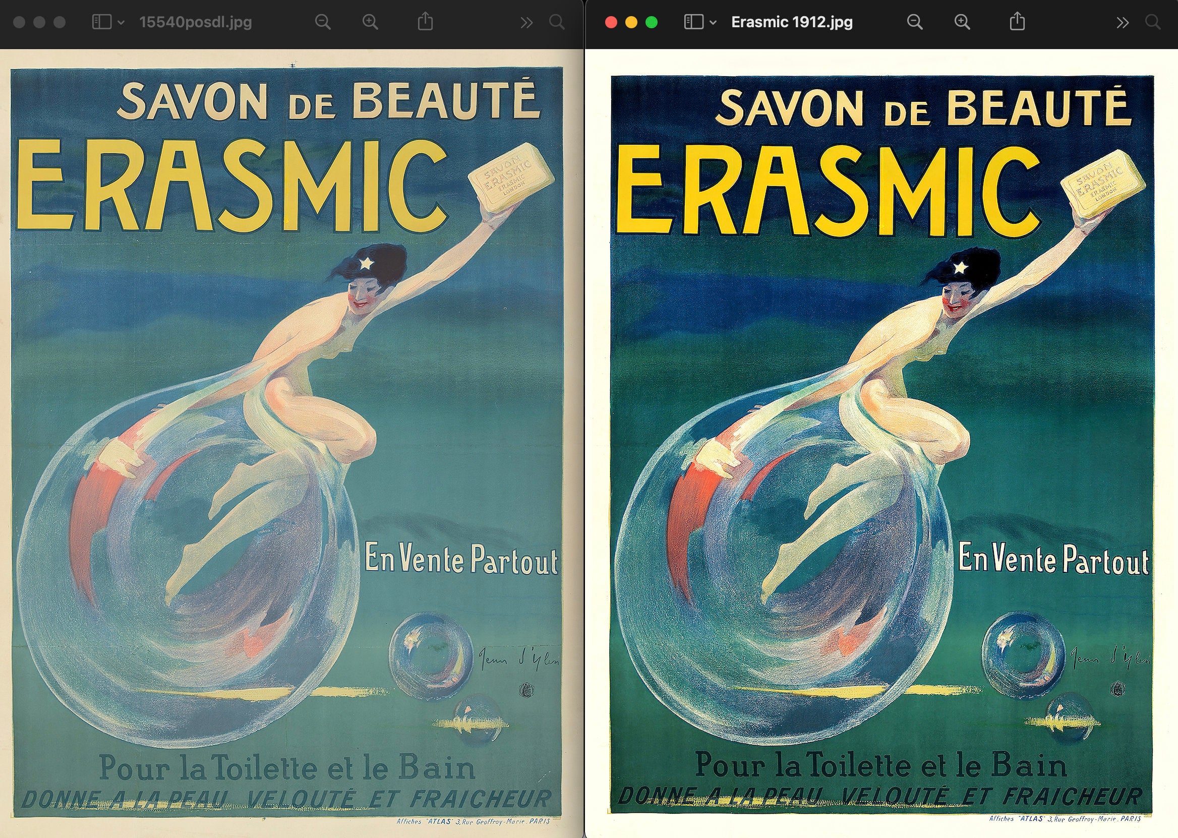 Jean d'Ylen Poster Advertisements | Vintage Poster Images