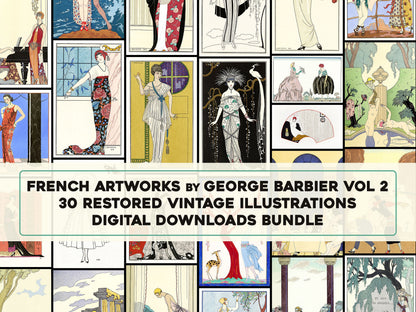 George Barbier Artworks Set 2 [30 Images]