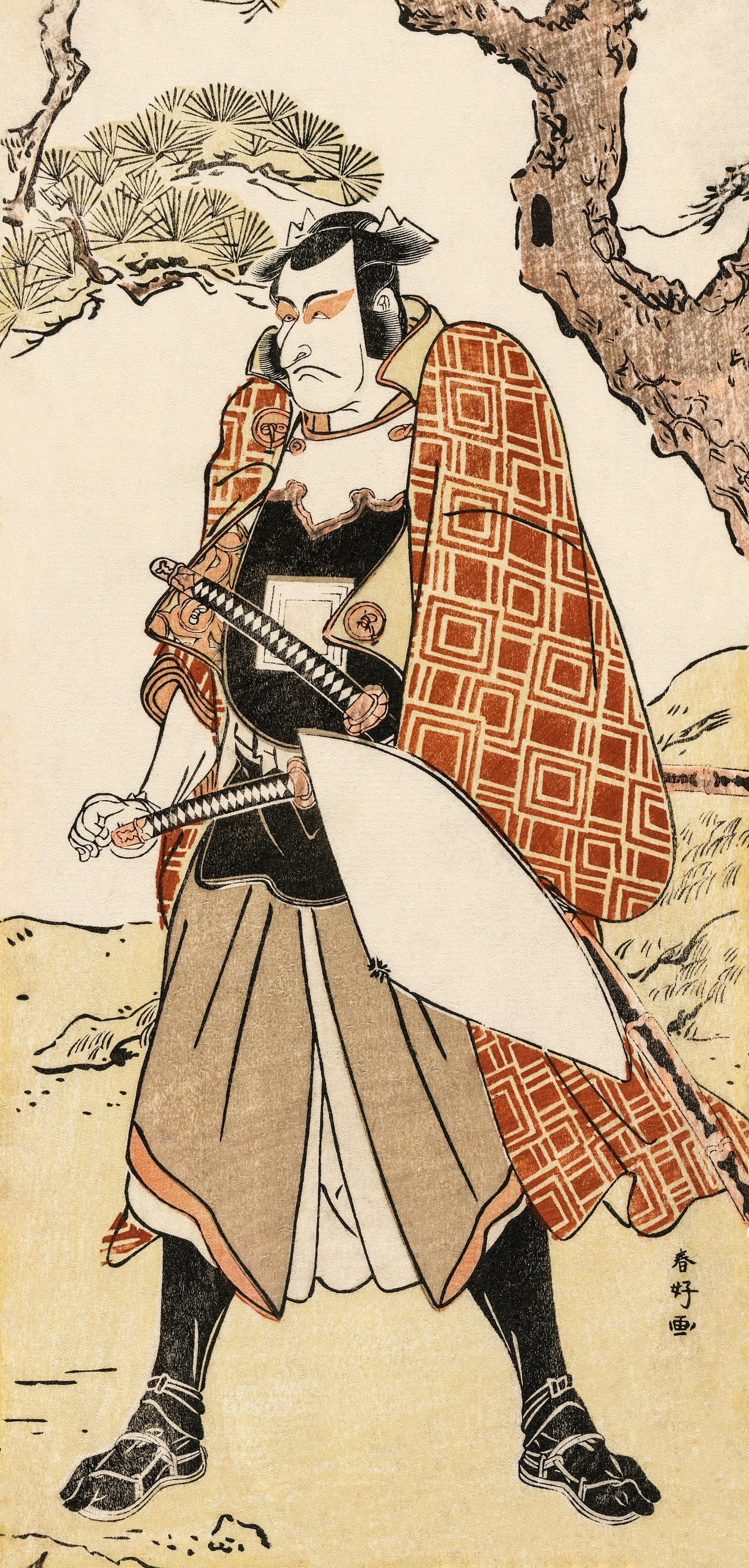 Katsukawa Shunko Kabuki Actor & Courtesan Woodblock Prints [10 Images]