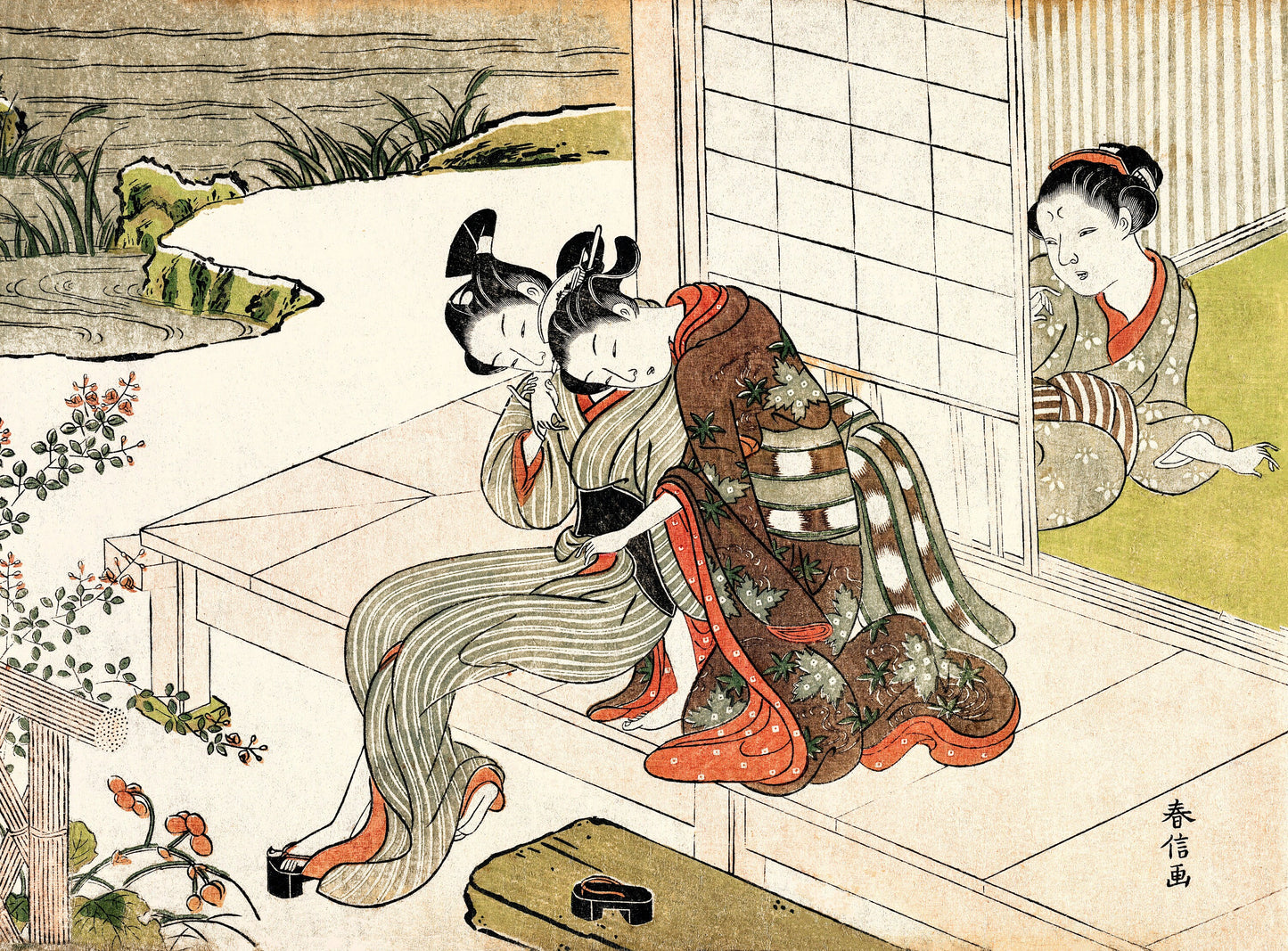 Suzuki Harunobo Courtesans & Beauties Woodblock Prints [21 Images]