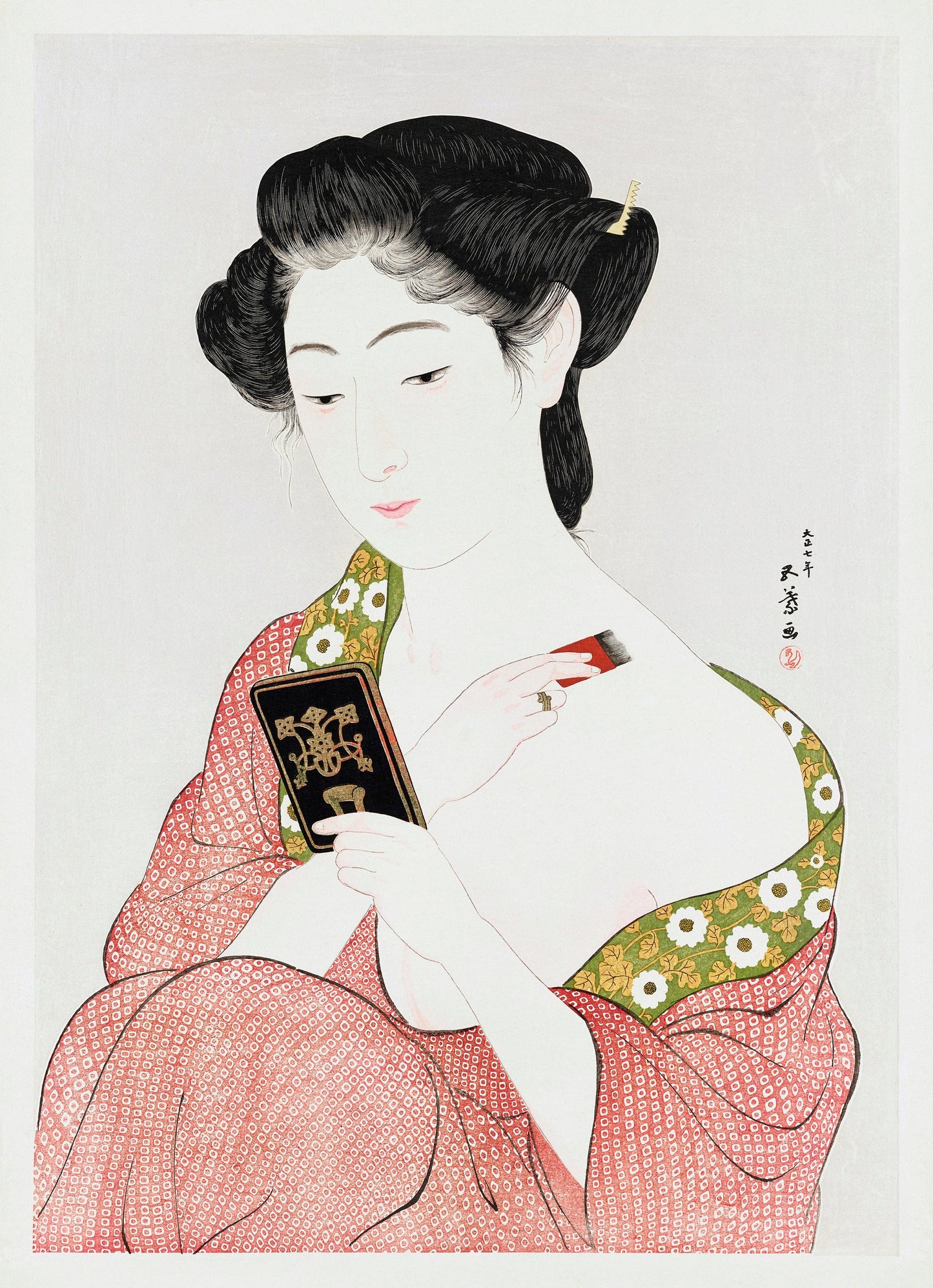 Hashiguchi Goyō Courtesan & Beauties Woodblock Prints [14 Images]