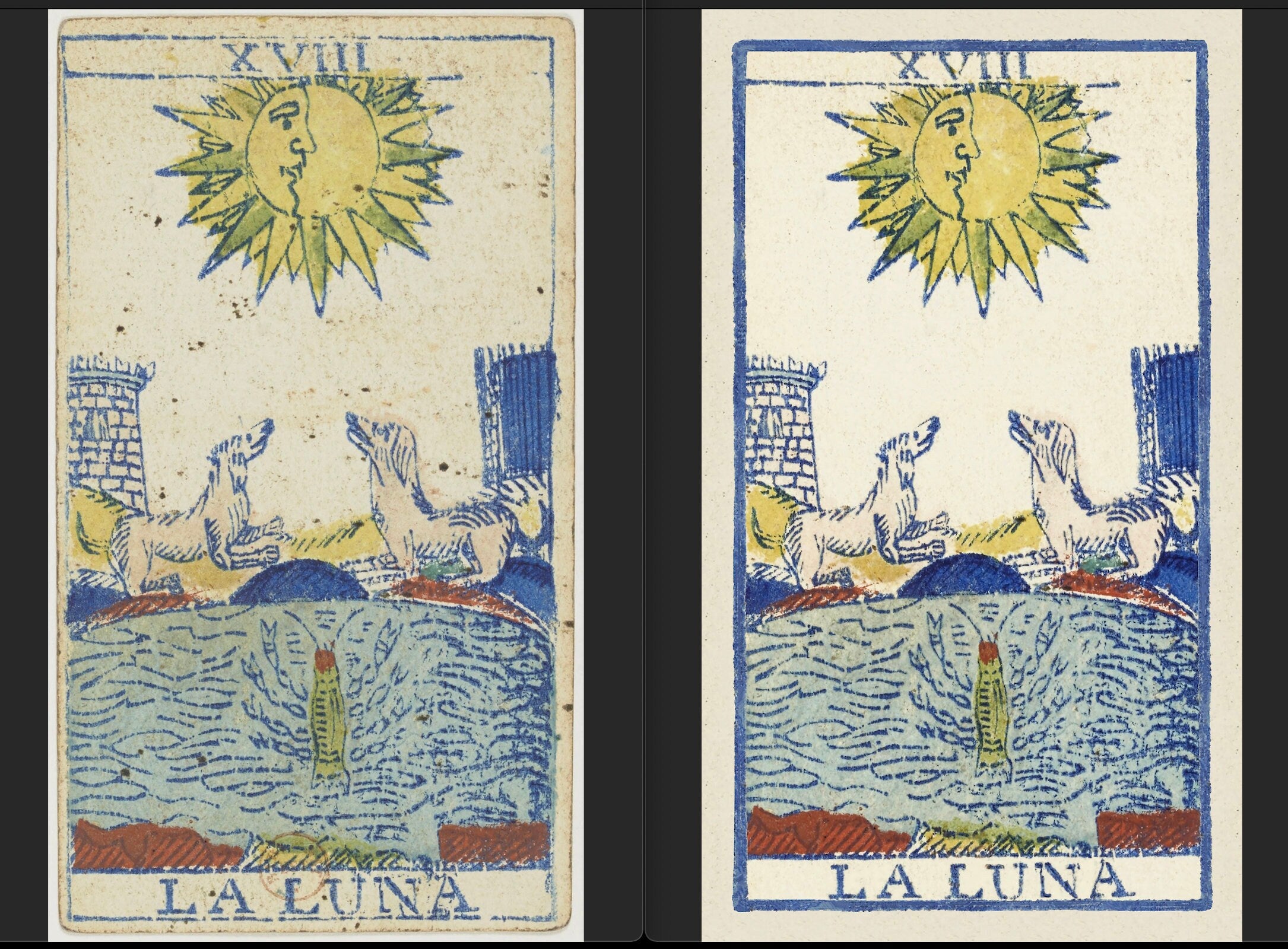 Tarocco Piemontese Italian Tarot Deck | Tarot Card Images