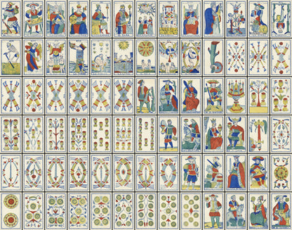 Tarocco Piemontese Italian Tarot Deck [78 Images]