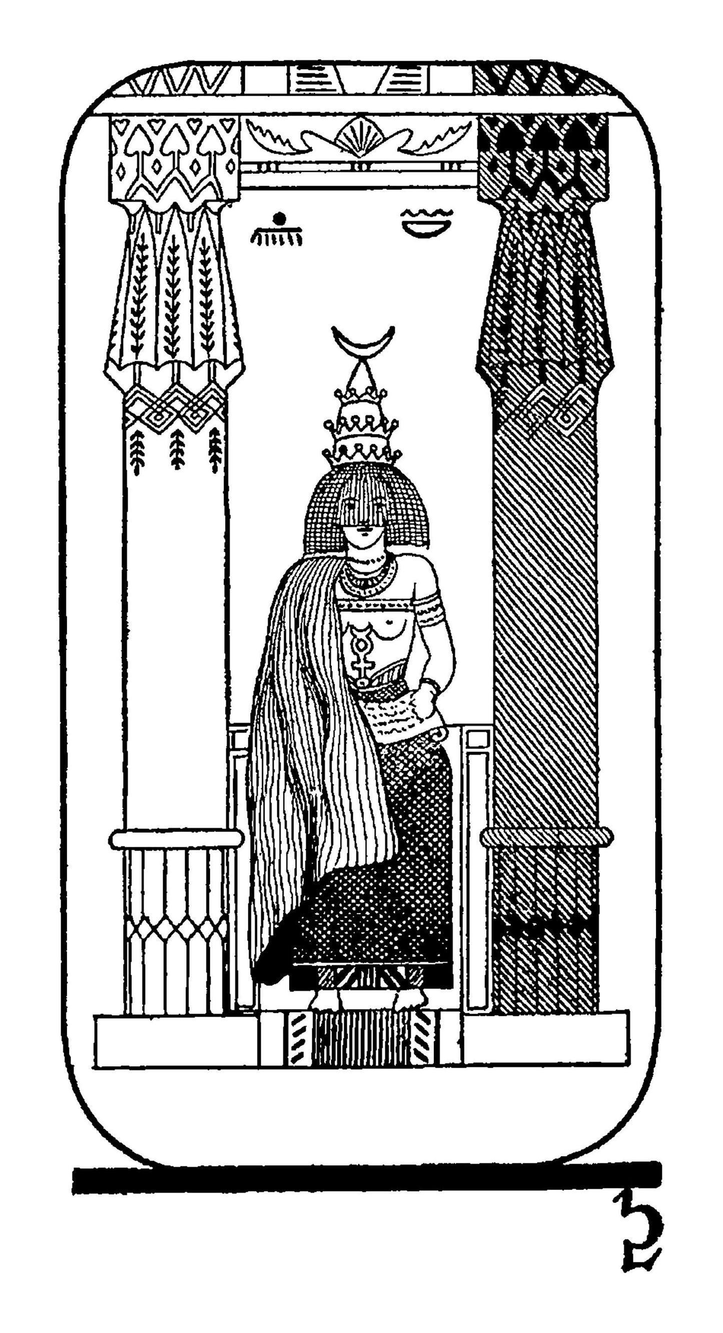 Ancient Egyptian Tarot Major Arcana Trump Cards [22 images]