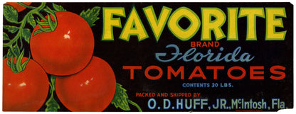 Florida Citrus Vegetable Produce Farm Crate Labels Set 2 [85 Images]
