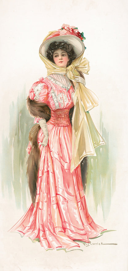 1900s Fashion Lithographs [36 Images]