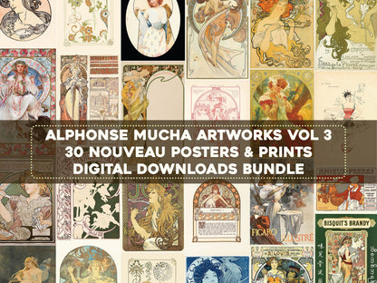 Alphonse Mucha Set 3 [30 Images]
