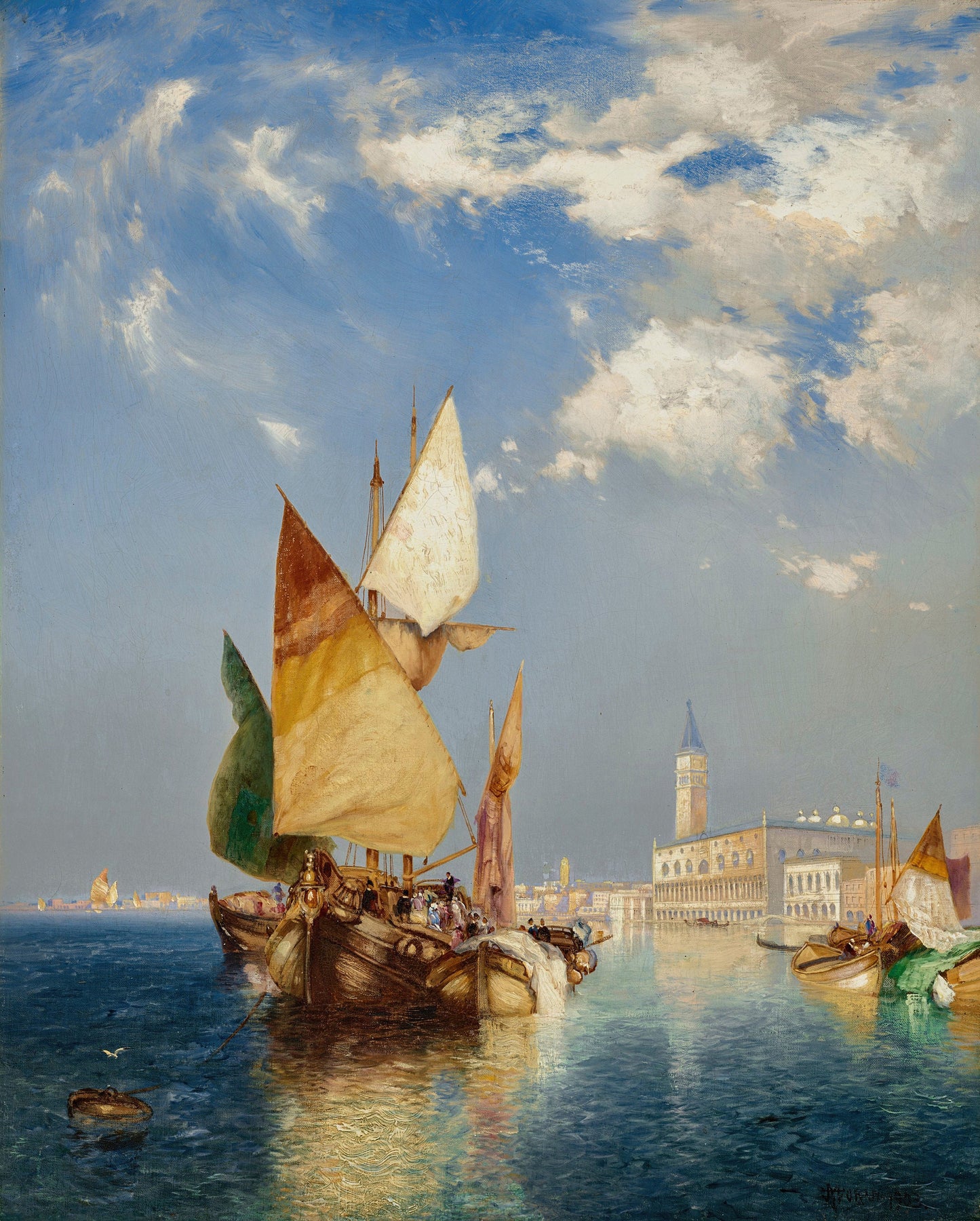 Thomas Moran Venice Paintings [19 Images]