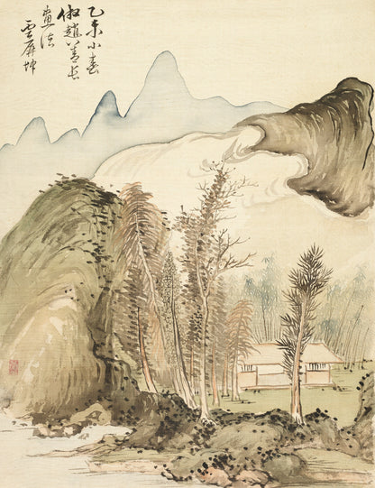 Tsubaki Chinzan Landscape Paintings [9 Images]