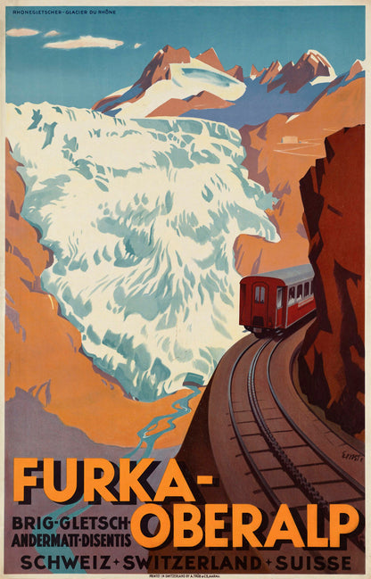 Vintage International Travel Posters Set 1 [56 Images]