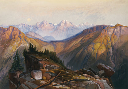 Thomas Moran Yellowstone Landscape Paintings [19 Images]