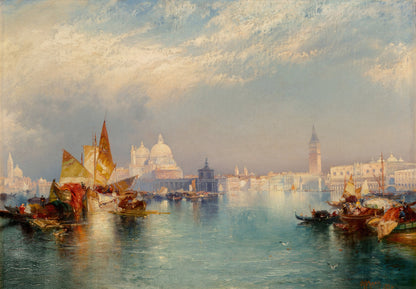 Thomas Moran Venice Paintings [19 Images]