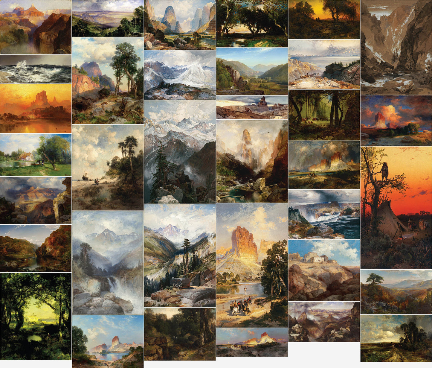 Thomas Moran American Landscape Paintings [35 Images]